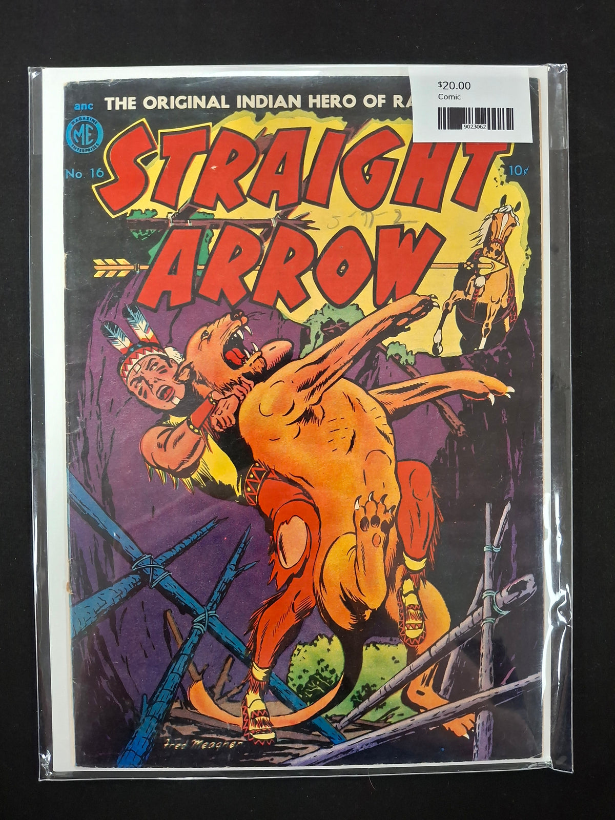 Straight Arrow No. 16 (August 1951) – Golden Age Western – 2.5–3.0
