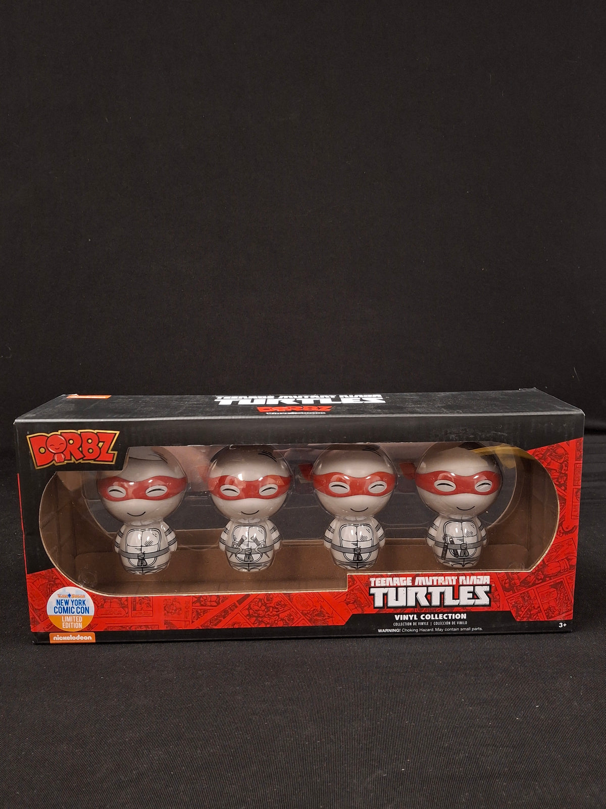 Dorbz: Teenage Mutant Ninja Turtles - NYCC Black and White - 4 Pack