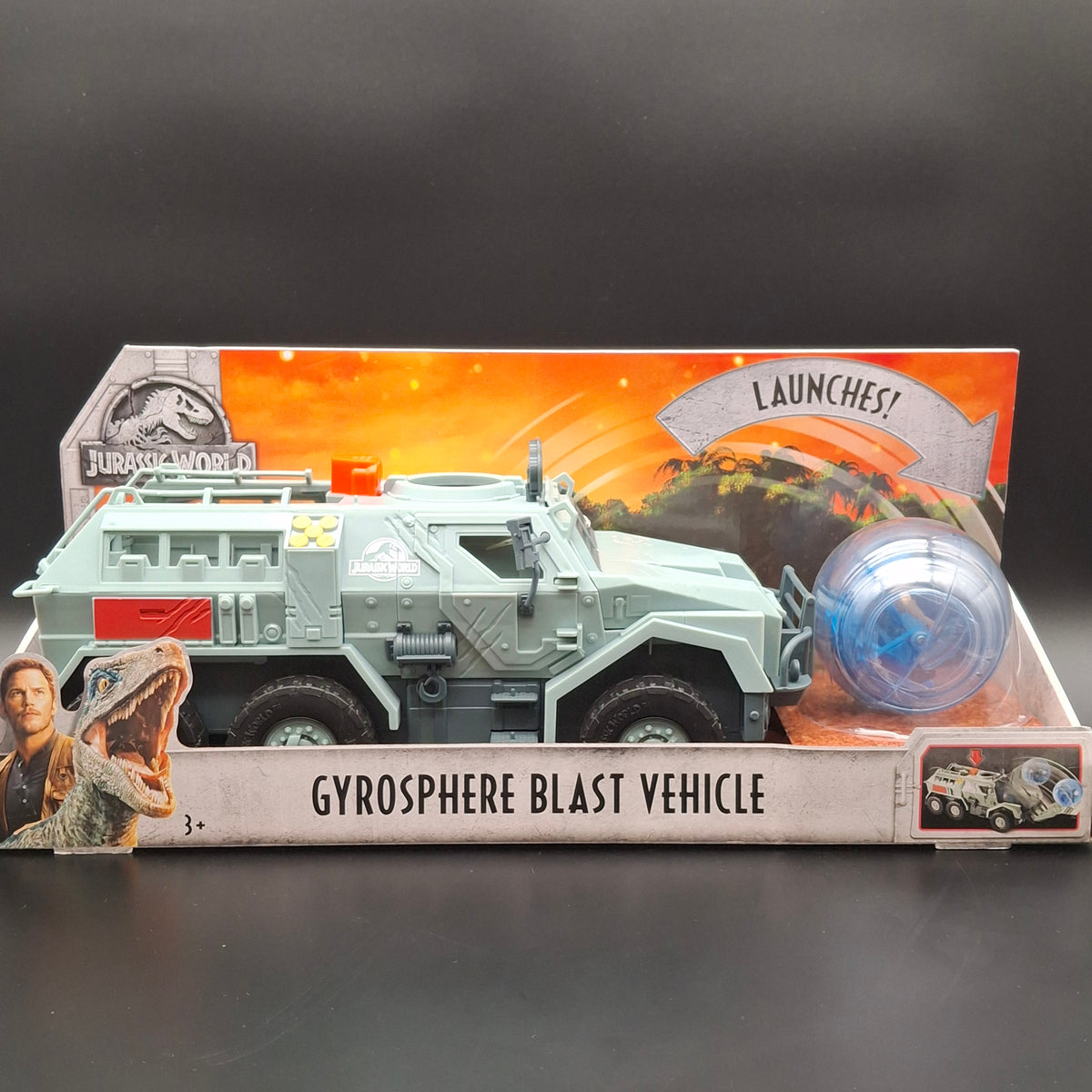 Jurassic World Gyrosphere Blast Vehicle