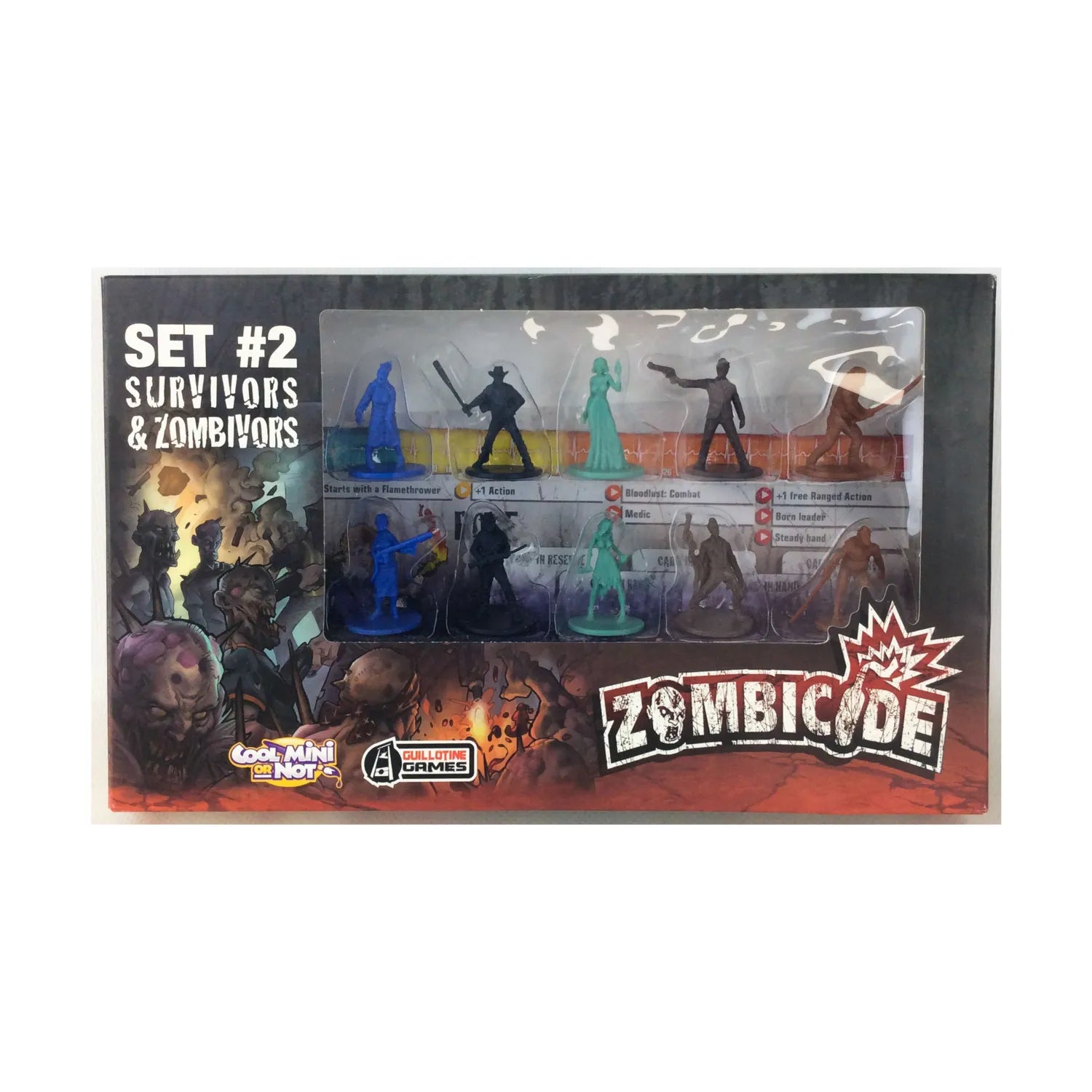 [USED] Zombicide: Season 2, Set #2 - Survivors & Zombies