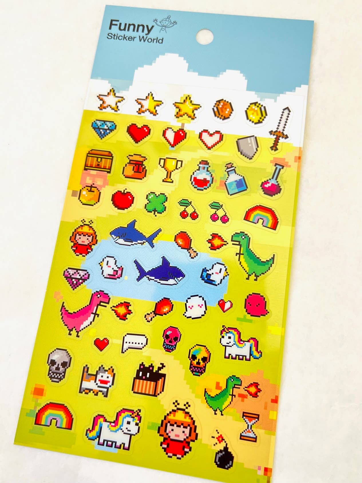 VIDEO GAME PARTY STICKERS