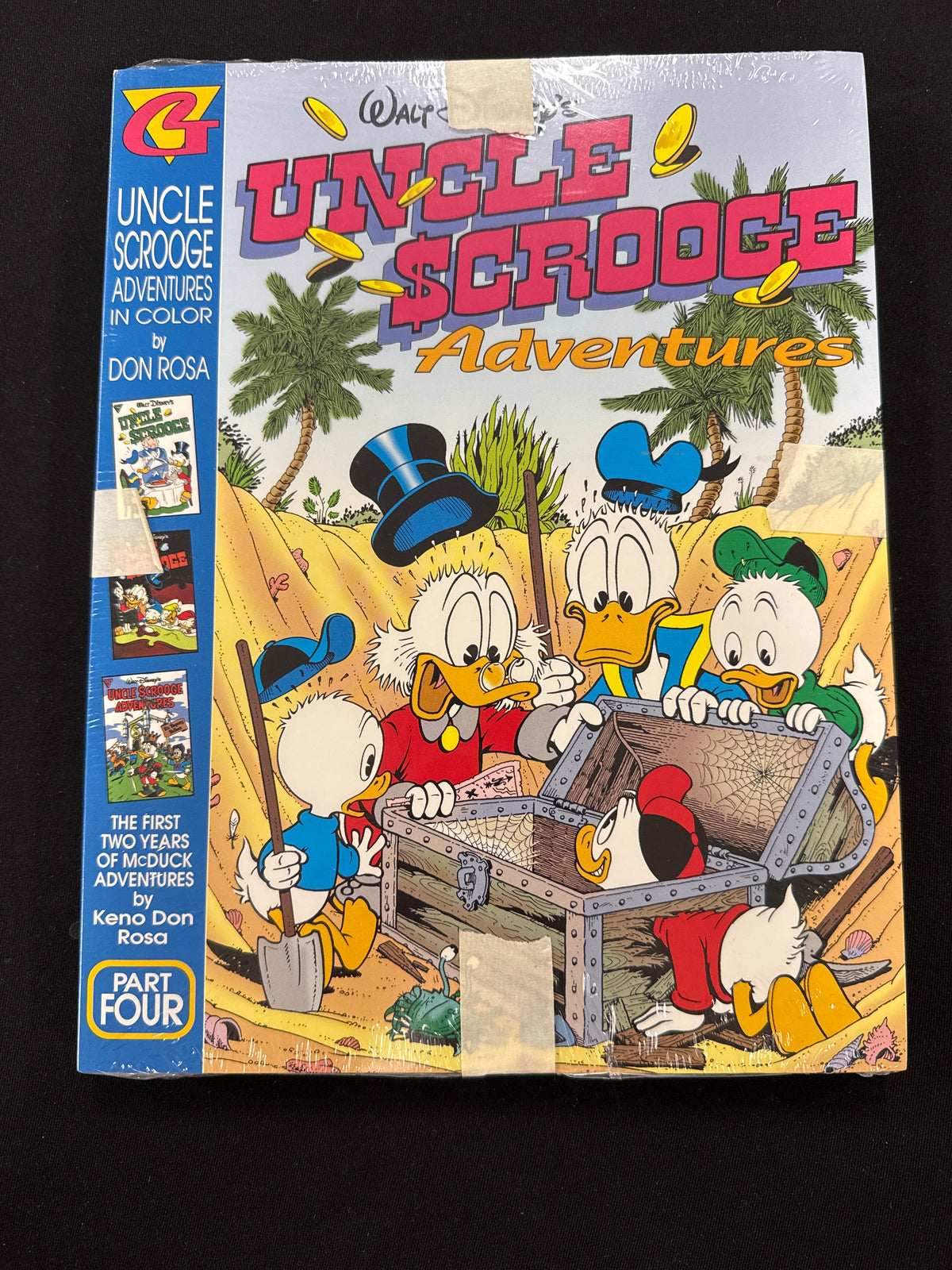 Walt Disney's Uncle Scrooge Adventures in Color by Don Rosa – Parts 1–4 Complete Set – Gladstone Publishing (1996)