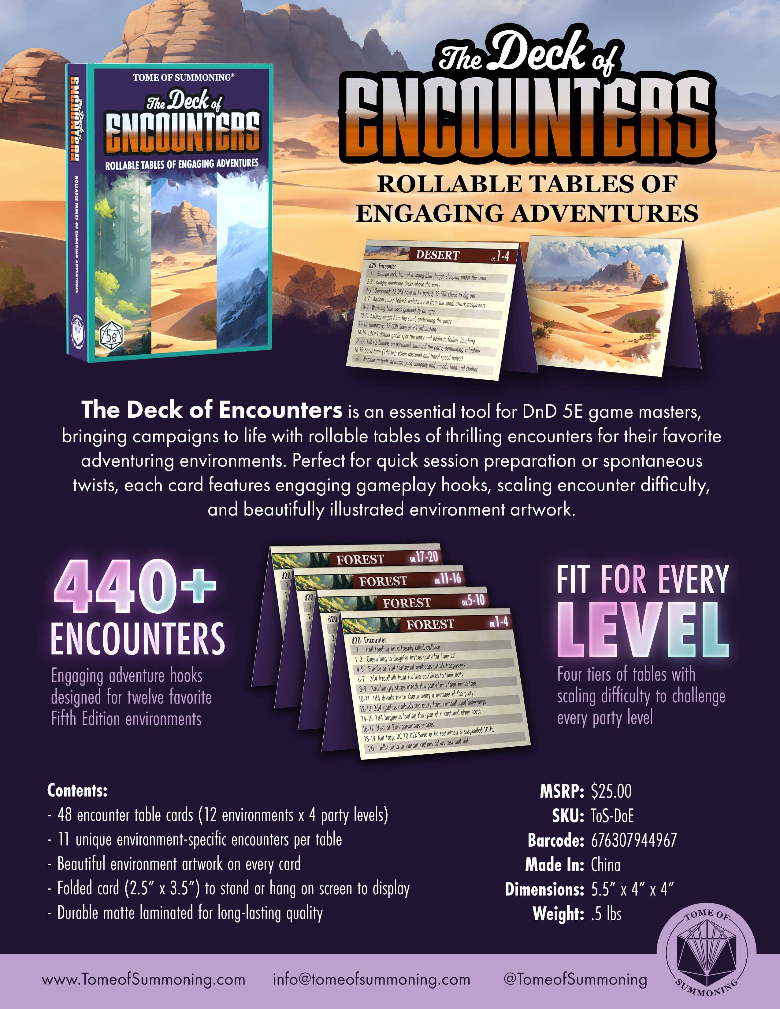 The Deck of Encounters