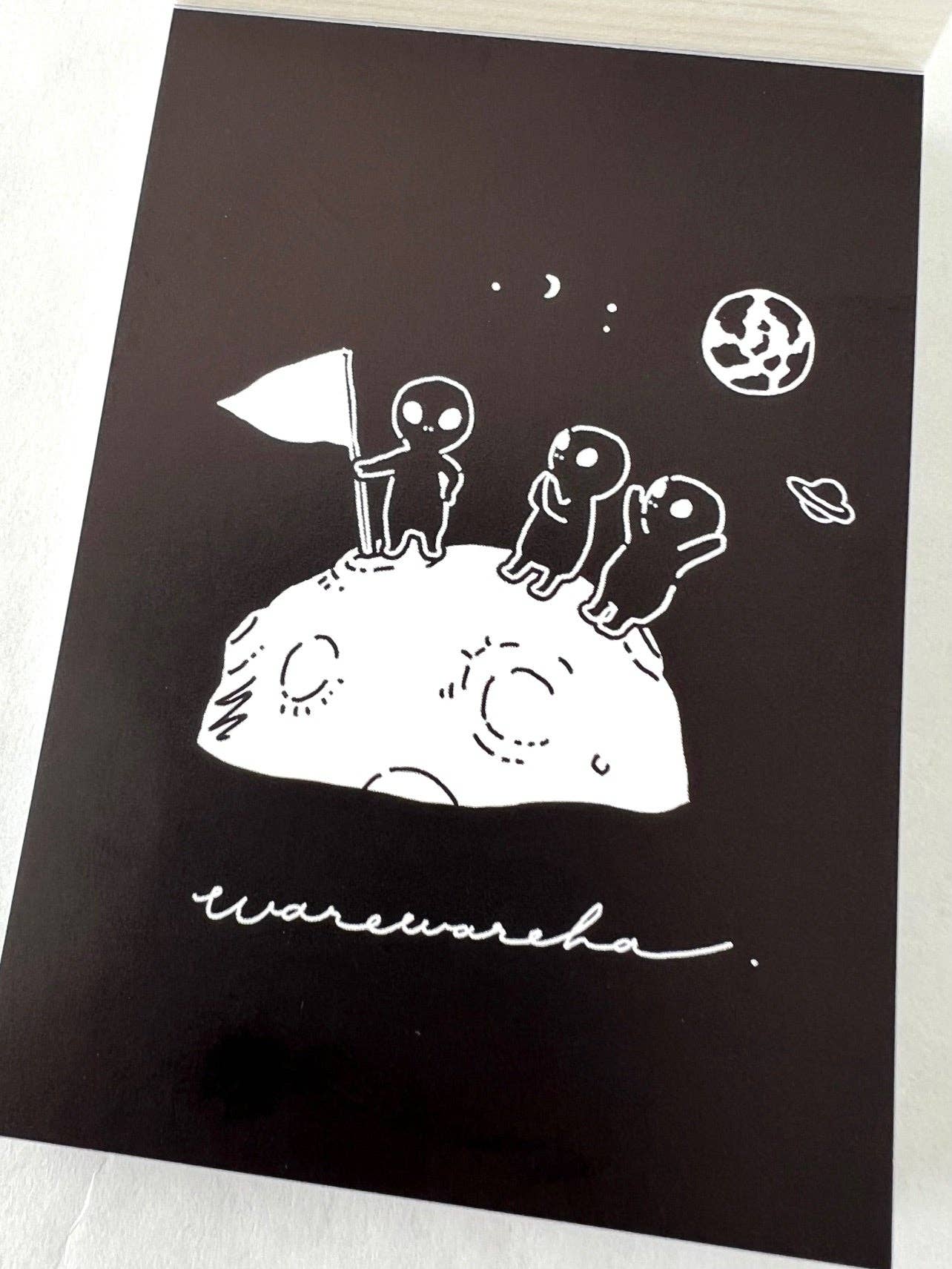 113692 CRUX Alien Landing Mini Notepad-10