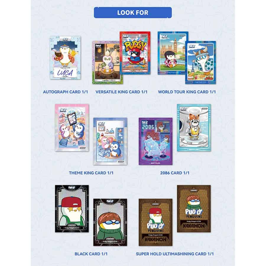 2026 Kakawow Phantom: Pudgy Penguins Trading Cards Box
