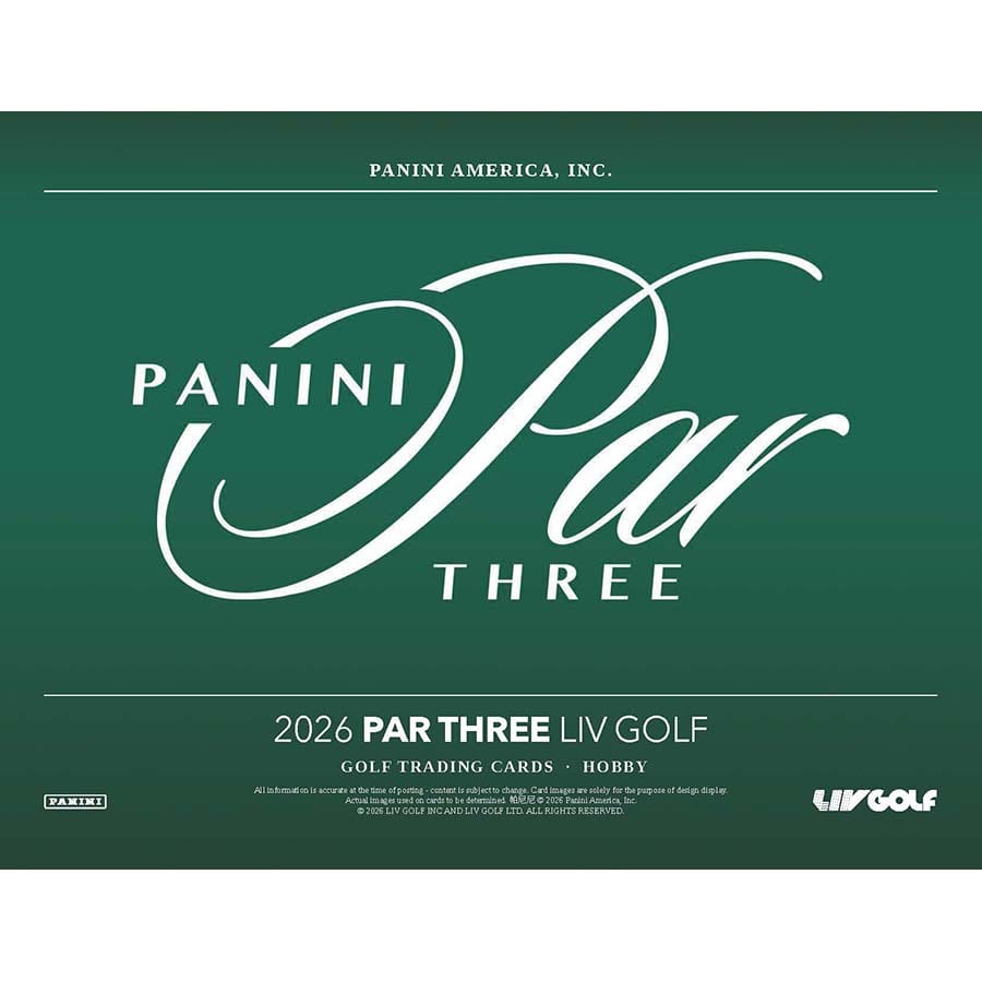Panini: 2026 Par Three LIV Golf -  Hobby Box