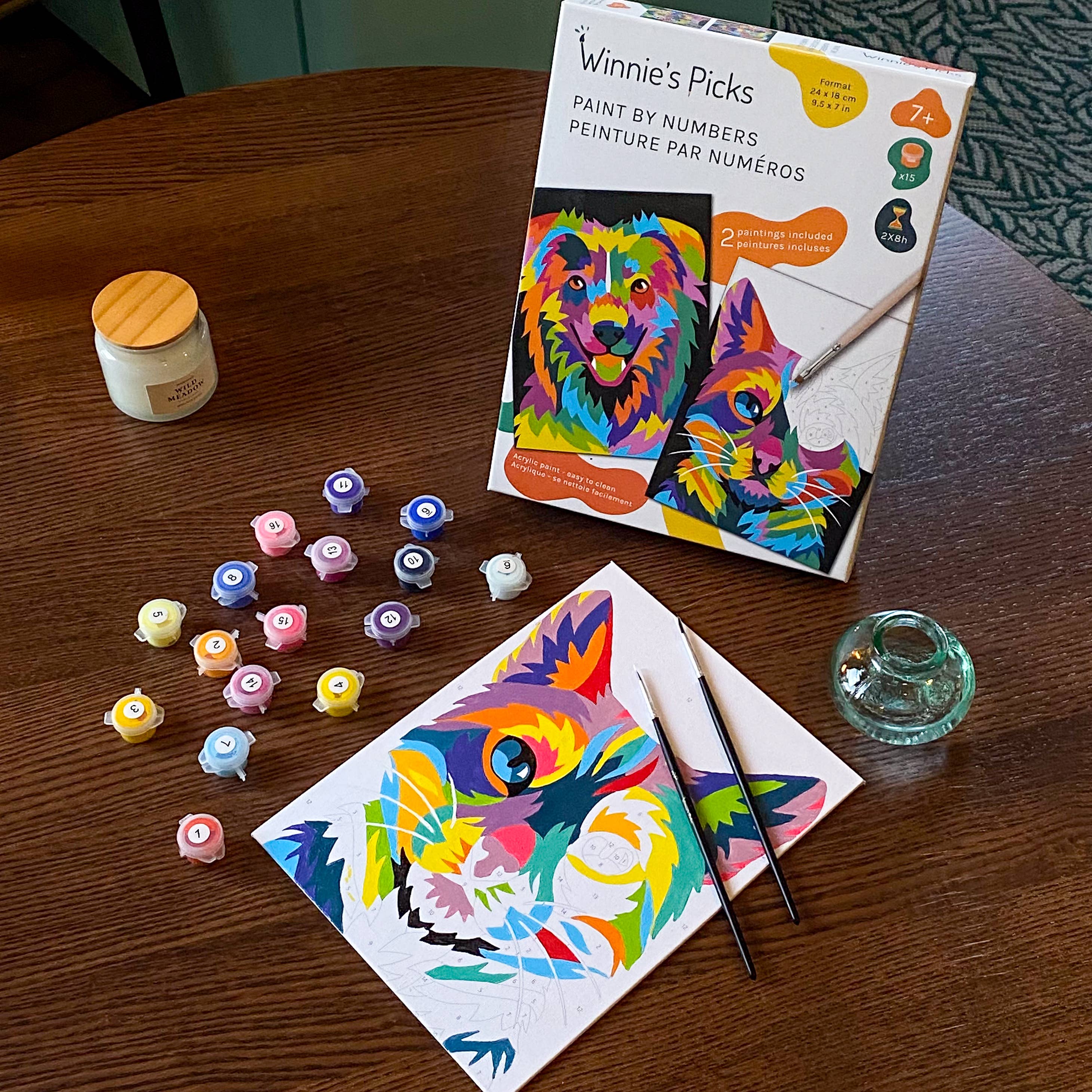 Paint Furry Friends - Kids Paint by Numbers - 2025 Gift