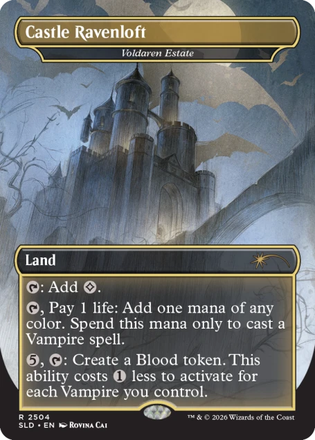 Magic the Gathering: Secret Lair Drop Series - Strahd's Decent - NON FOIL