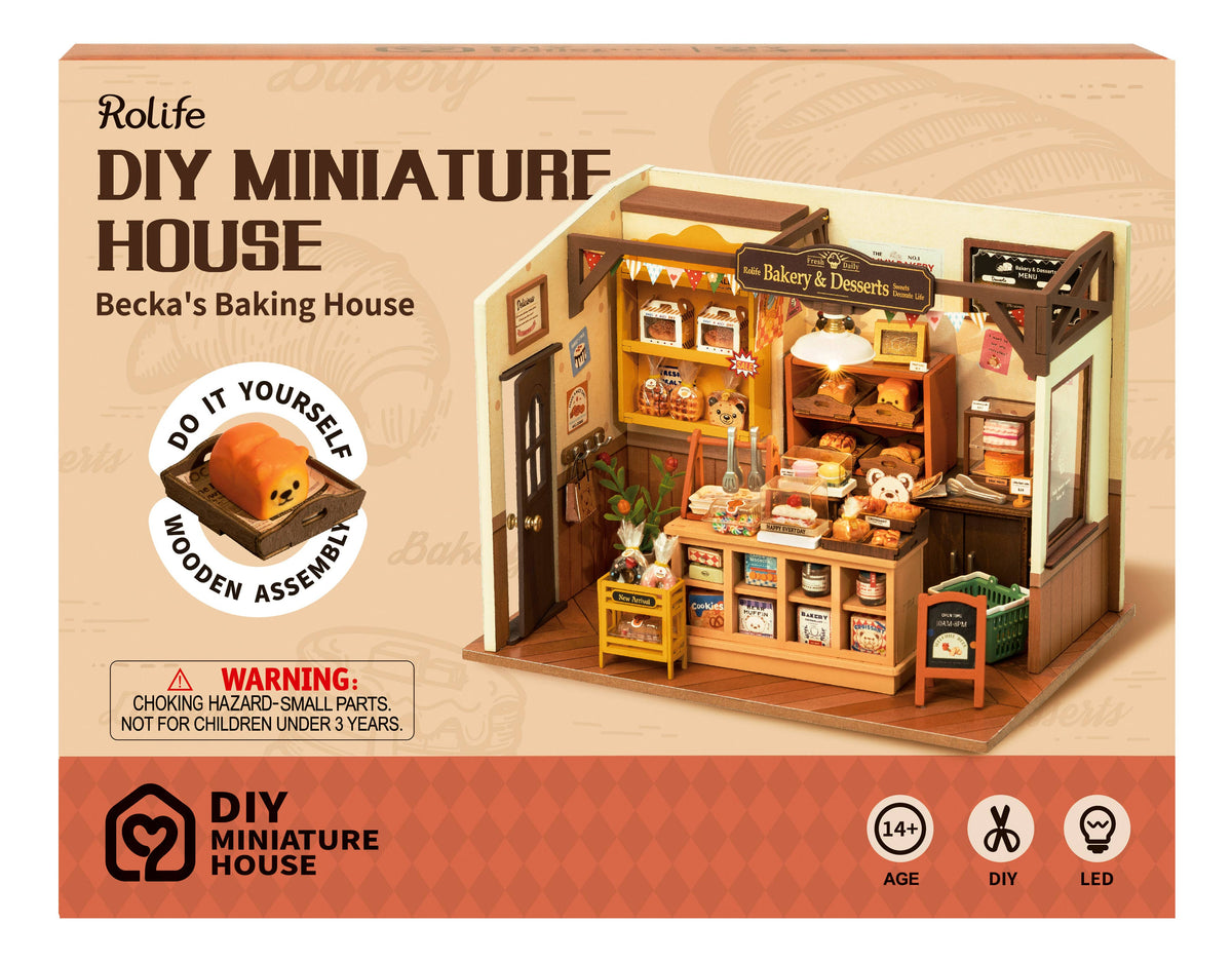Rolife | DIY Miniature House: Becka's Baking House -[DG161]