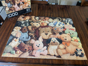 1982 E.T. 1000 Piece Jigsaw Puzzle (used)