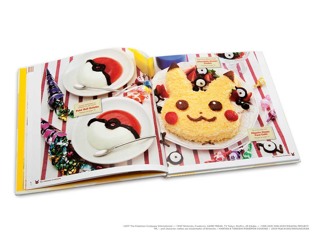 Libro de cocina Pokémon de Maki Kudo