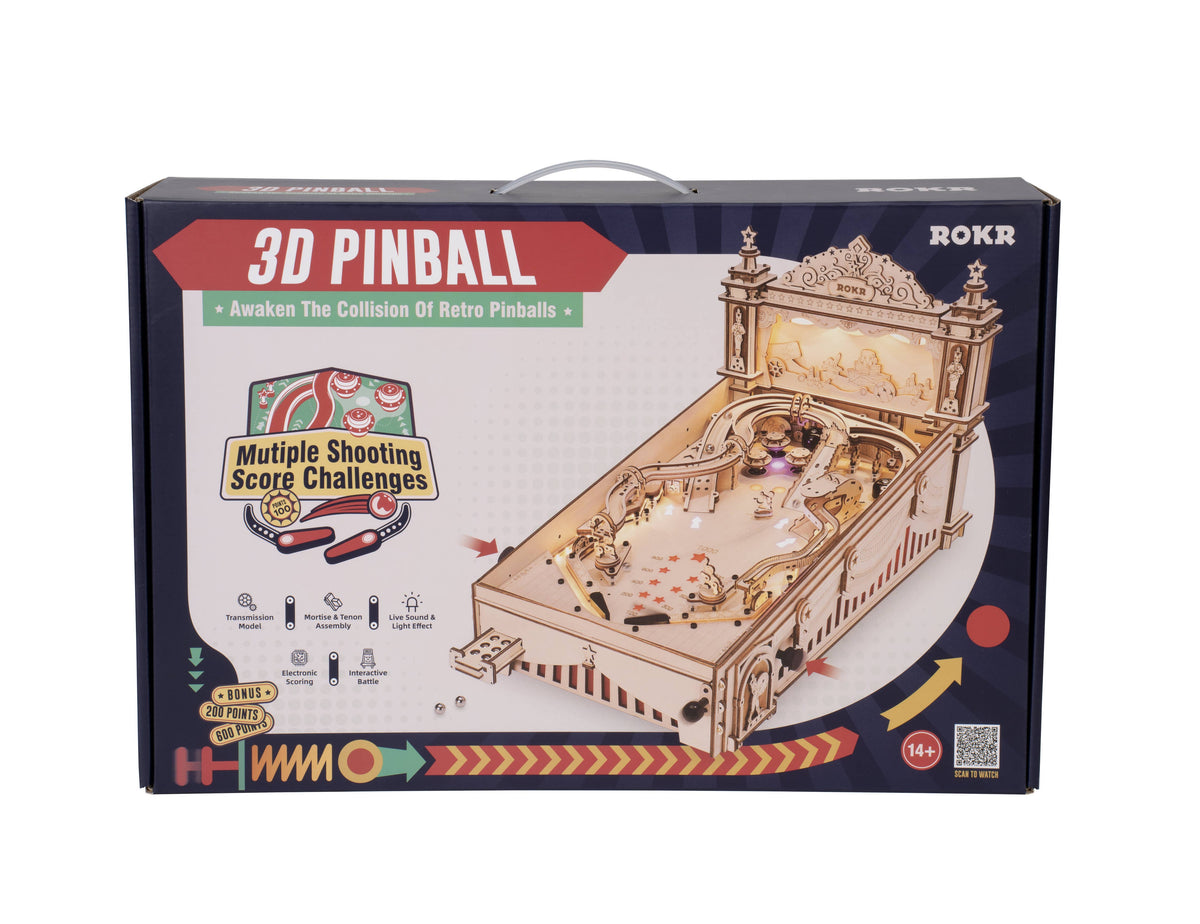 Rokr | 3D Circus Pinball Machine - [EG01]