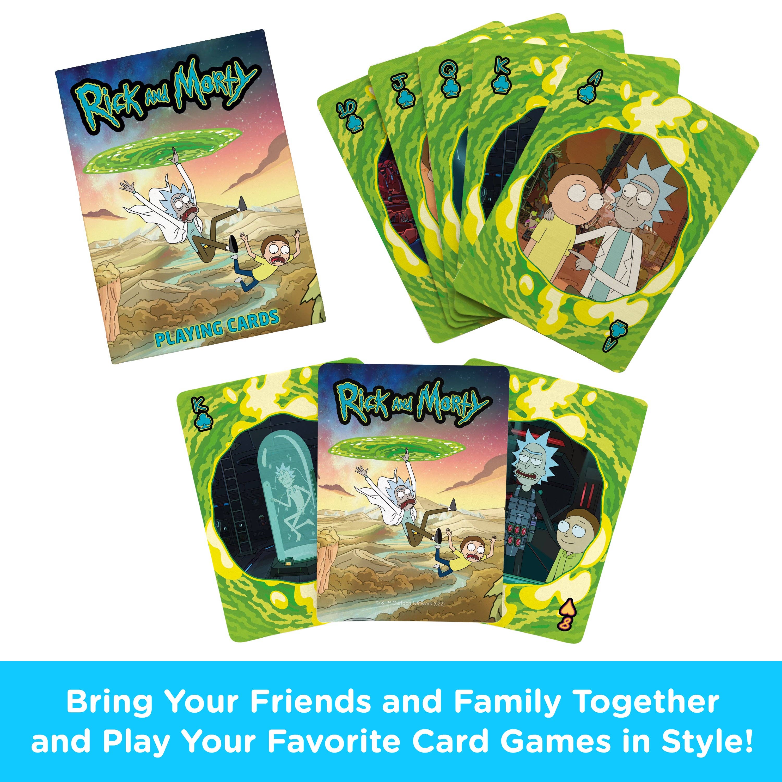 Rick & Morty Playing Cards