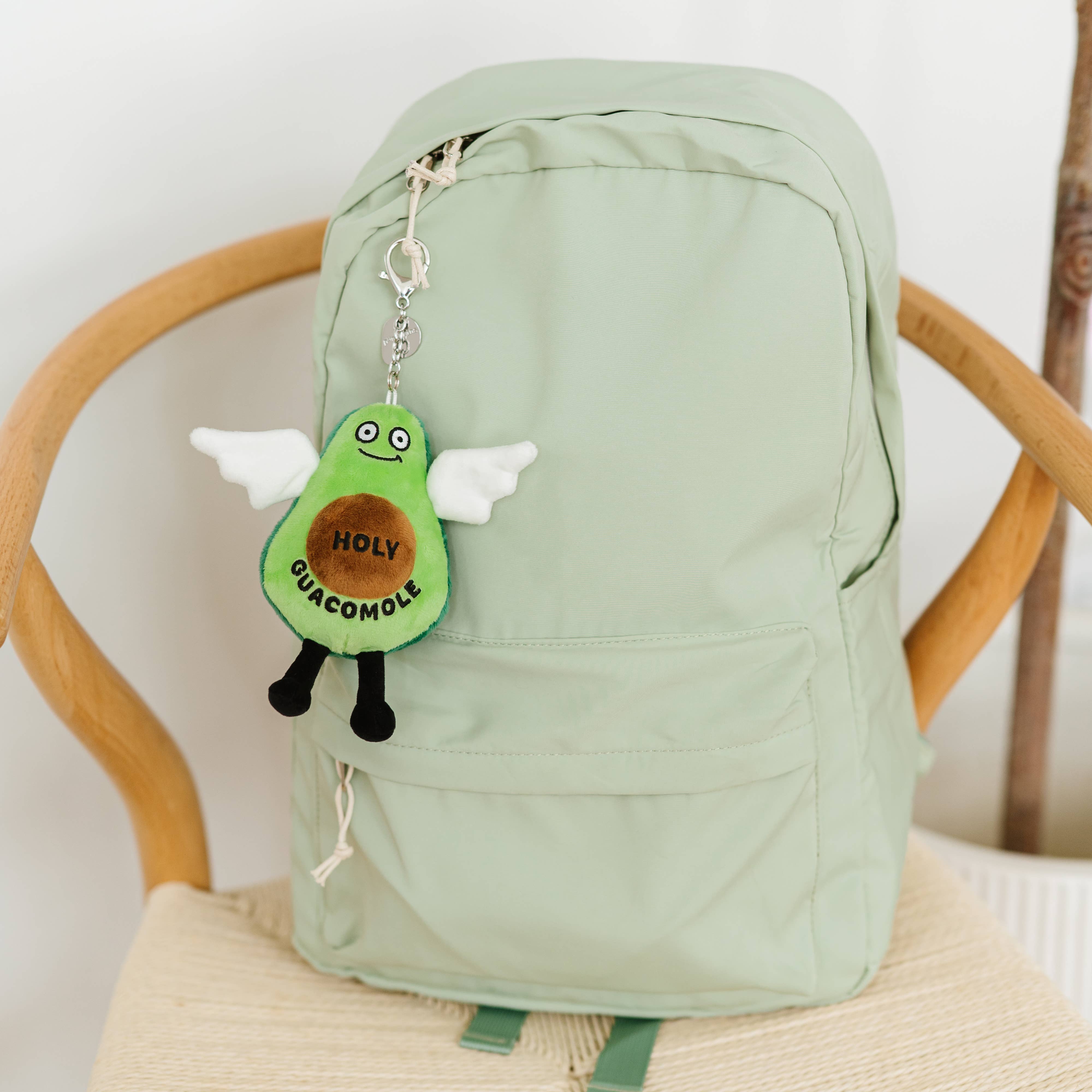 Guacamole Avocado Plush Bag Charm Keychain Gift
