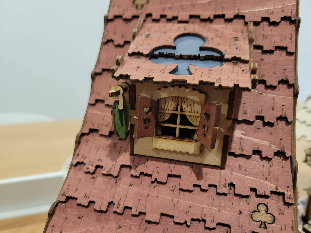 Rokr | Time Art: Cuckoo Clock - Stained Wood - [LC901C]