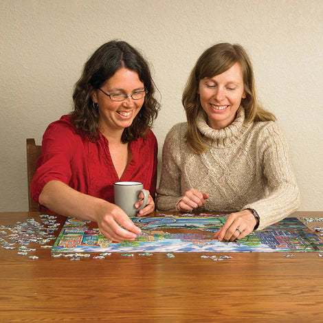 Puzzle: Amsterdam Canal (1000 pcs.)
