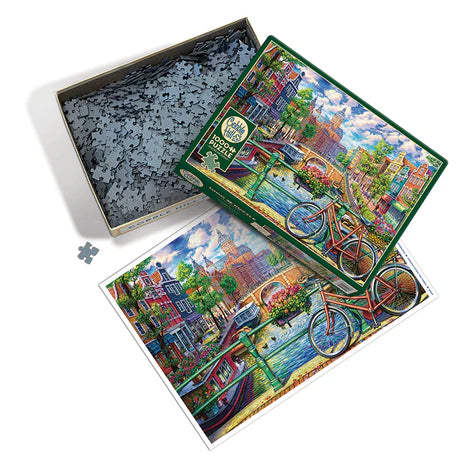 Puzzle: Amsterdam Canal (1000 pcs.)
