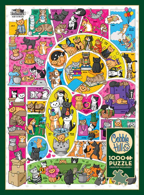 Puzzle: Doodlecats (1000 pcs.)