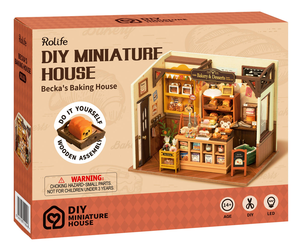 Rolife | DIY Miniature House: Becka's Baking House -[DG161]