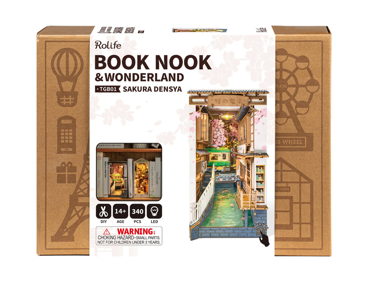 Rolife | BookNook & Wonderland: Sakura Tram - [TGB01]
