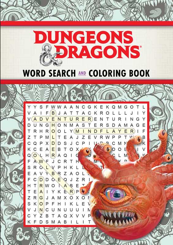 Dungeons & Dragons Word Search and Coloring Book by Editors of Thunder Bay Press