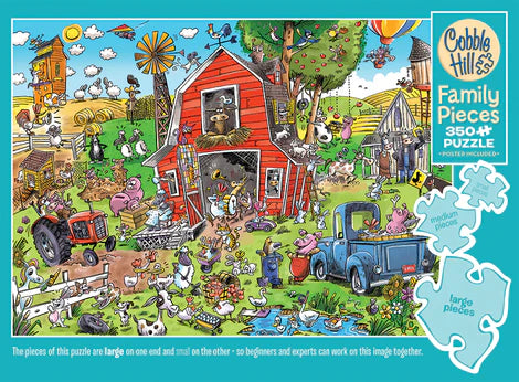 Puzzle: Farmyard Folly (Family Sized for All Ages)
