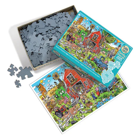 Puzzle: Farmyard Folly (Family Sized for All Ages)