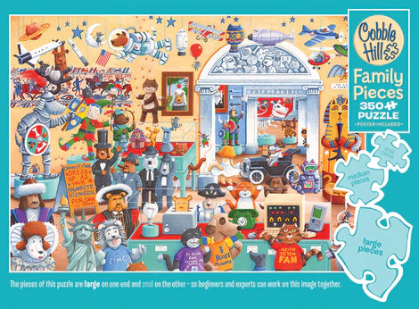 Puzzle: Cats and Dogs Museum (Family Sized for All Ages)