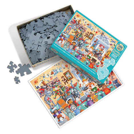 Puzzle: Cats and Dogs Museum (Family Sized for All Ages)