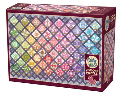 Puzzle: Four Square Quilt Blocks (2000 pcs.)