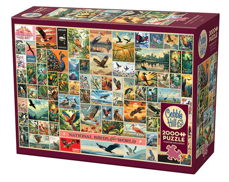 Puzzle: National Birds of the World (2000 pcs.)