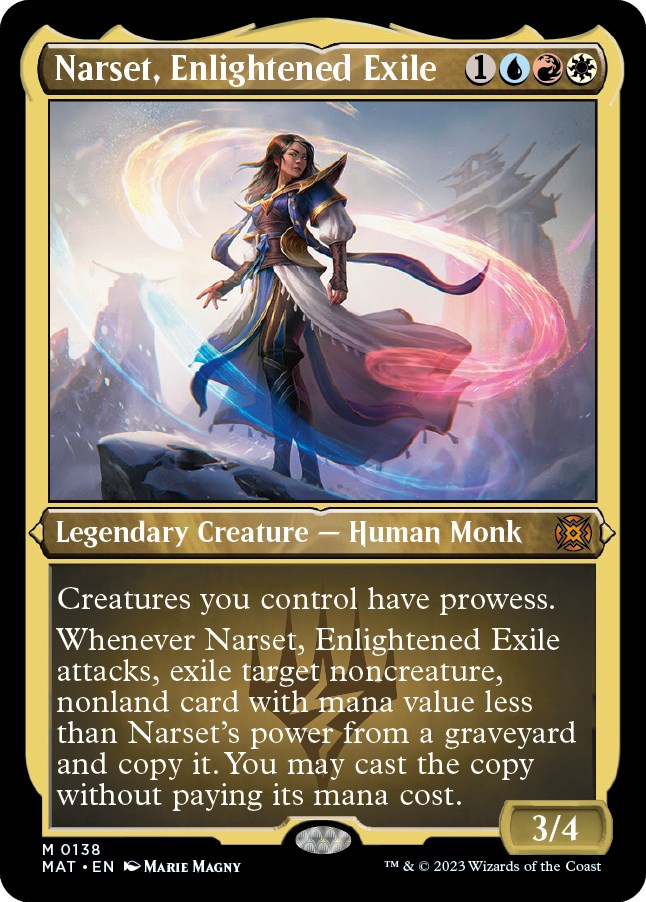 Narset, Enlightened Exile (Foil Etched)