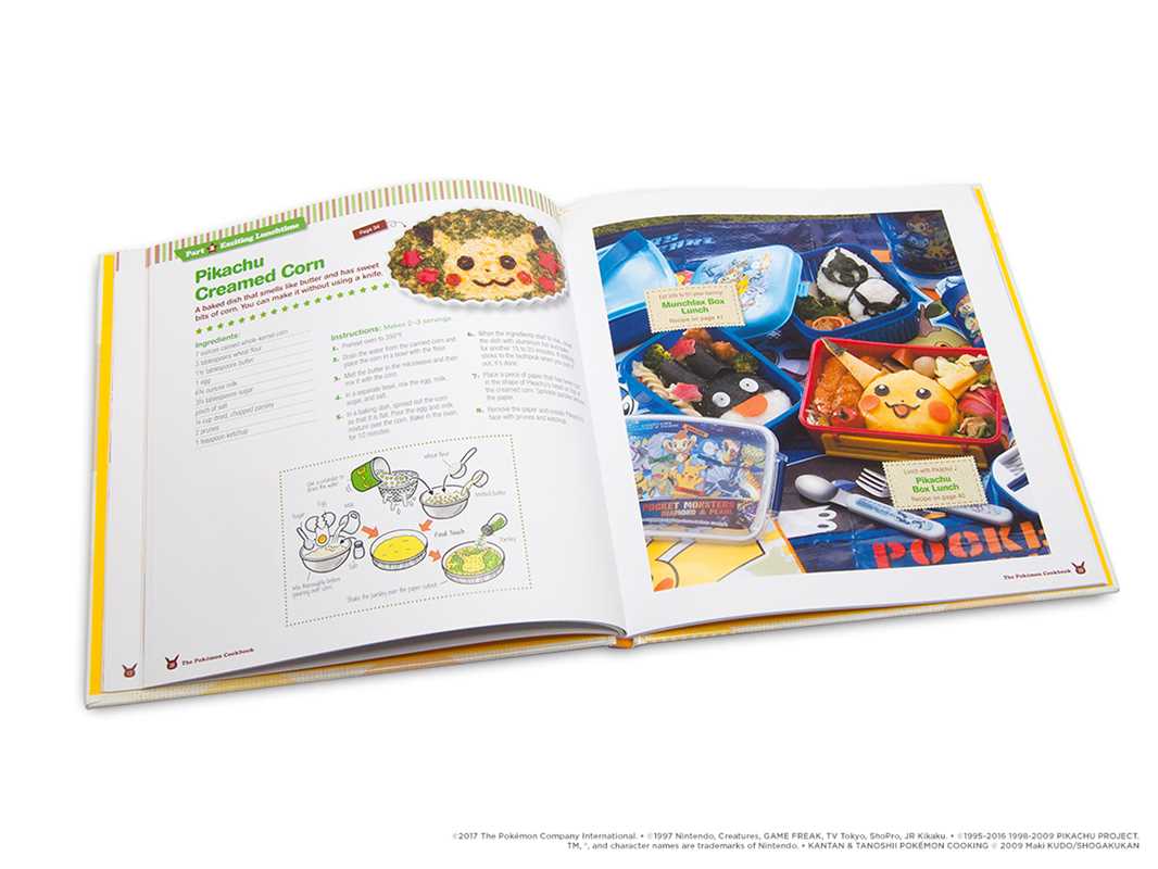 Libro de cocina Pokémon de Maki Kudo