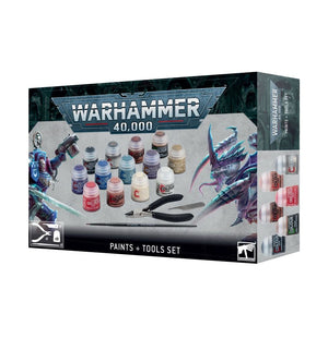 Warhammer 40K: Paints + Tool Set