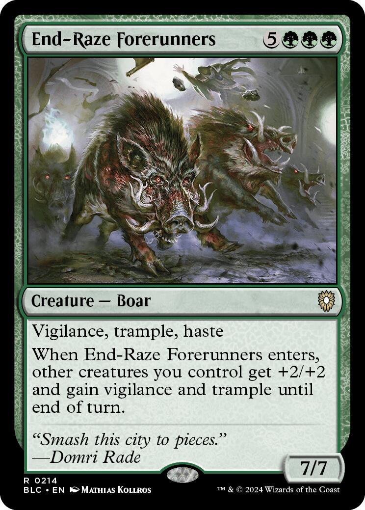 End-Raze Forerunners