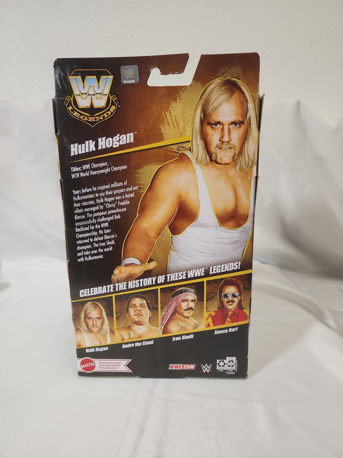 WWE Elite Collection Legends Series 21 HULK HOGAN Exclusive Figure New JJ-B-022
