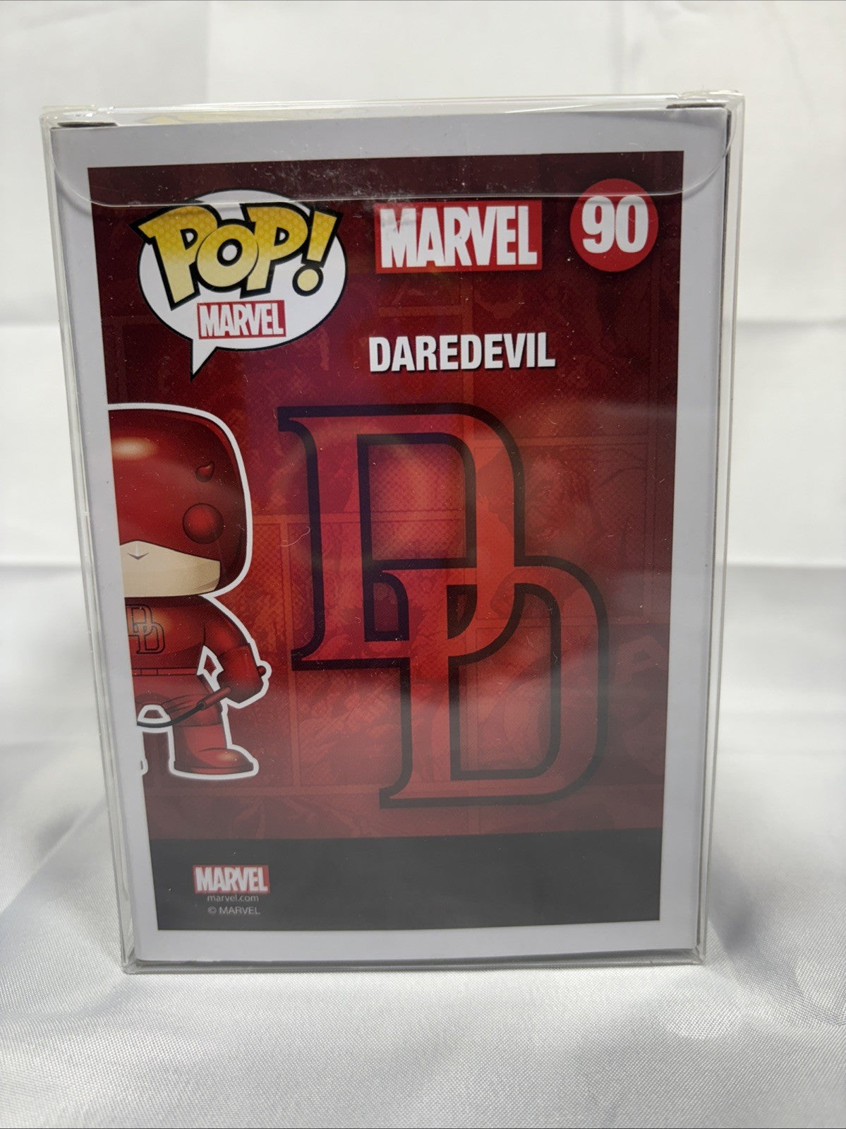 Funko Pop! Marvel No. 90 Daredevil Hot Topic Exclusive w/ Protector JJ0220JW2