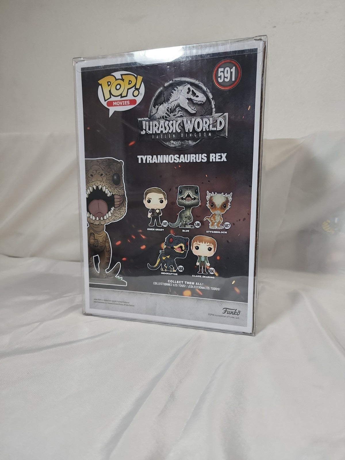 Funko Pop Jurassic World Tyrannosaurus Rex 10" 591 Target Exclusive,JJ-B-322