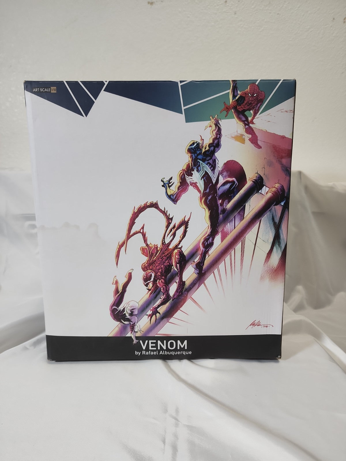 IRON STUDIOS MARVEL VENOM ART SCALE 1/10 STATUE SEALED NEW, 2016,JJ-B-020