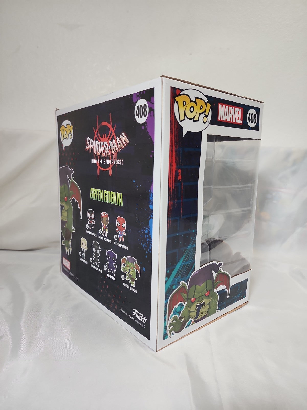 Funko Pop! Marvel-Green Goblin (Into the Spider-Verse)(10-Inch) #408 Target,B-312