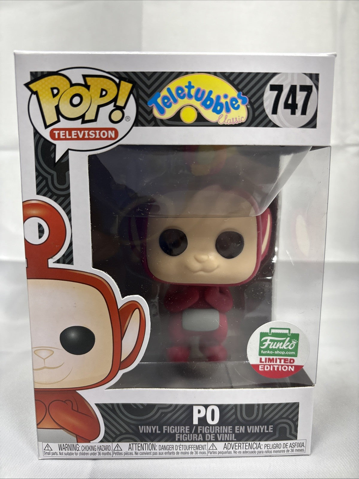 Funko Pop! Vinyl: Teletubbies - Po - (Exclusive) #747 NIB JJ0230JW0