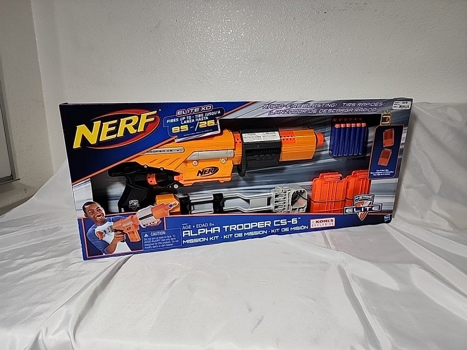 Nerf Elite XD Alpha Trooper CS-6 Mission Kit Kohl’s Exclusive,JJ-B-240