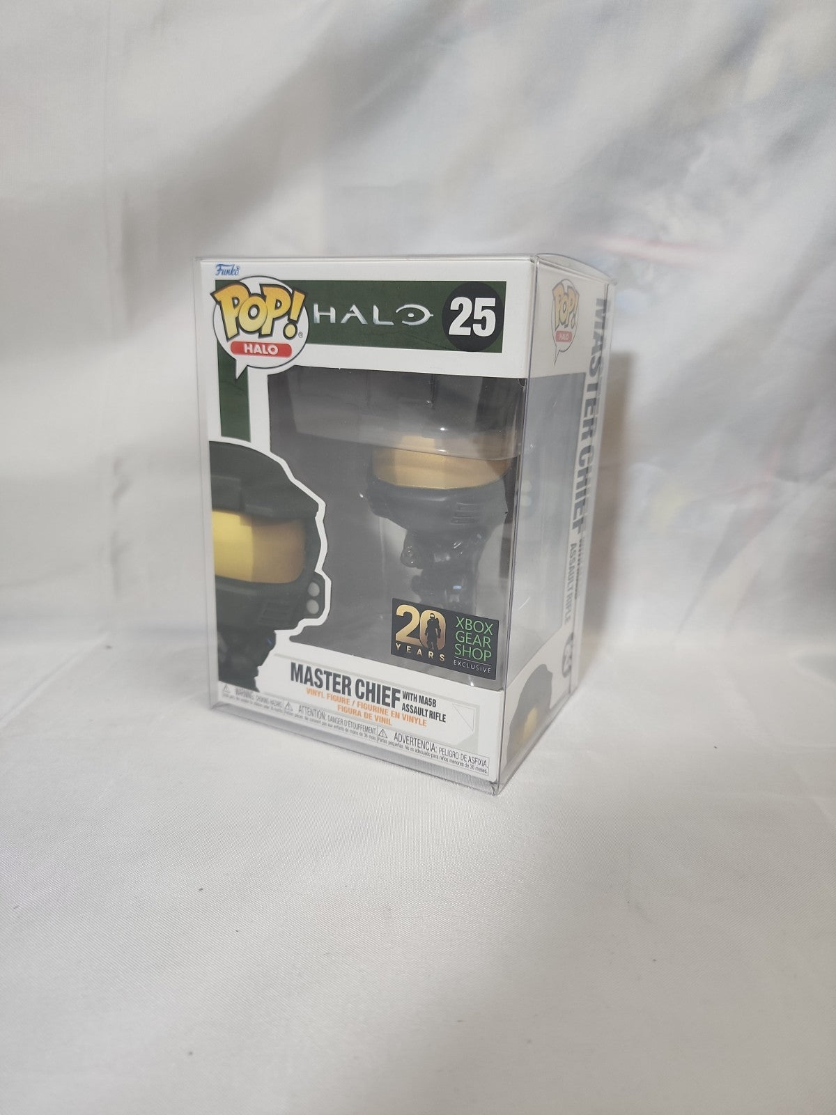 Funko Pop Games Halo Master Chief 25 20th Anniversary Xbox Exclusive, JJ-02101