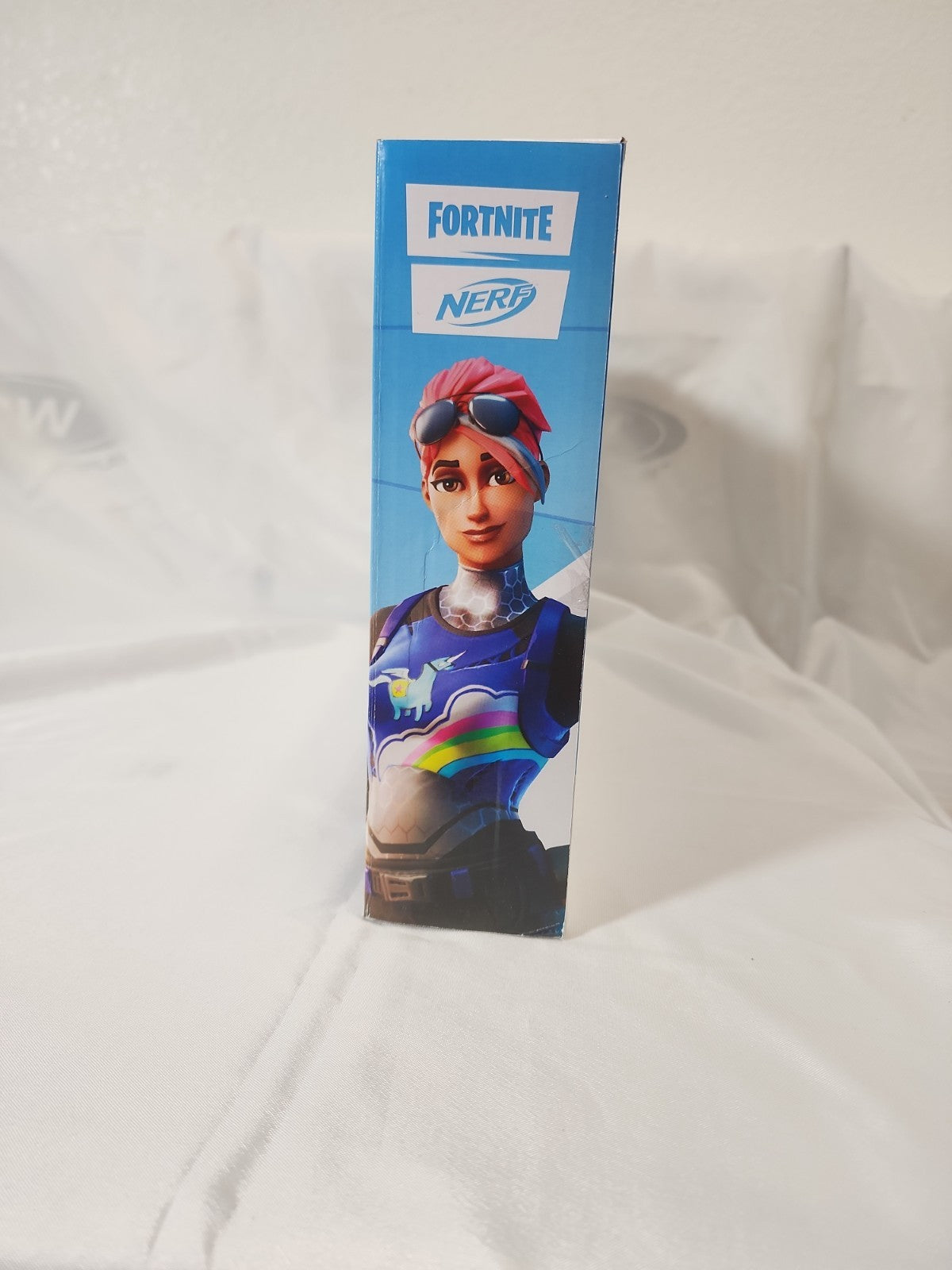 NERF Fortnite 6-SH Dart Blaster Toy W/Rotating Drum [Camo Pulse Wrap], JJ-B-023
