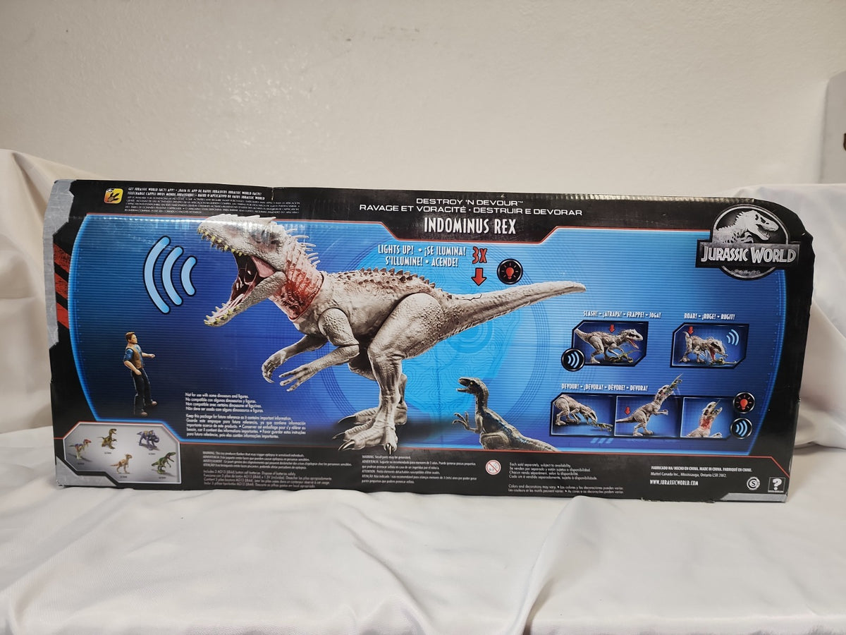 Jurassic World Dominion INDOMINUS REX 22 In Camouflage N Battle Dinosaur,JJ-B-332