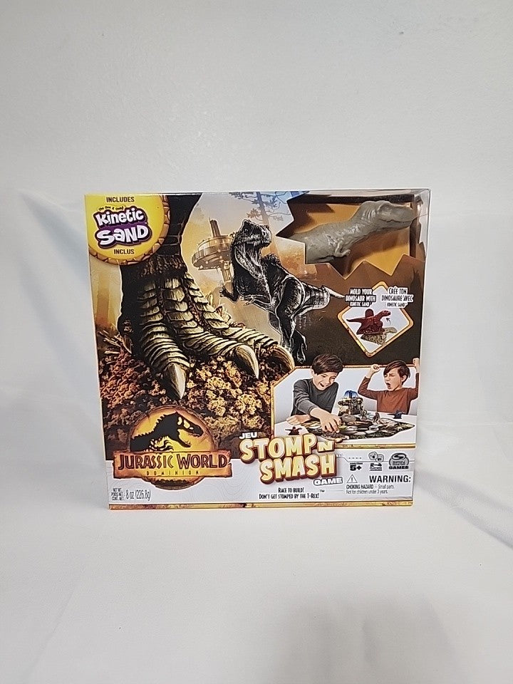 JURASSIC WORLD Dominion Stomp N Smash Game 2021 Spin Master|Kinetic Sand,JJ-B-300