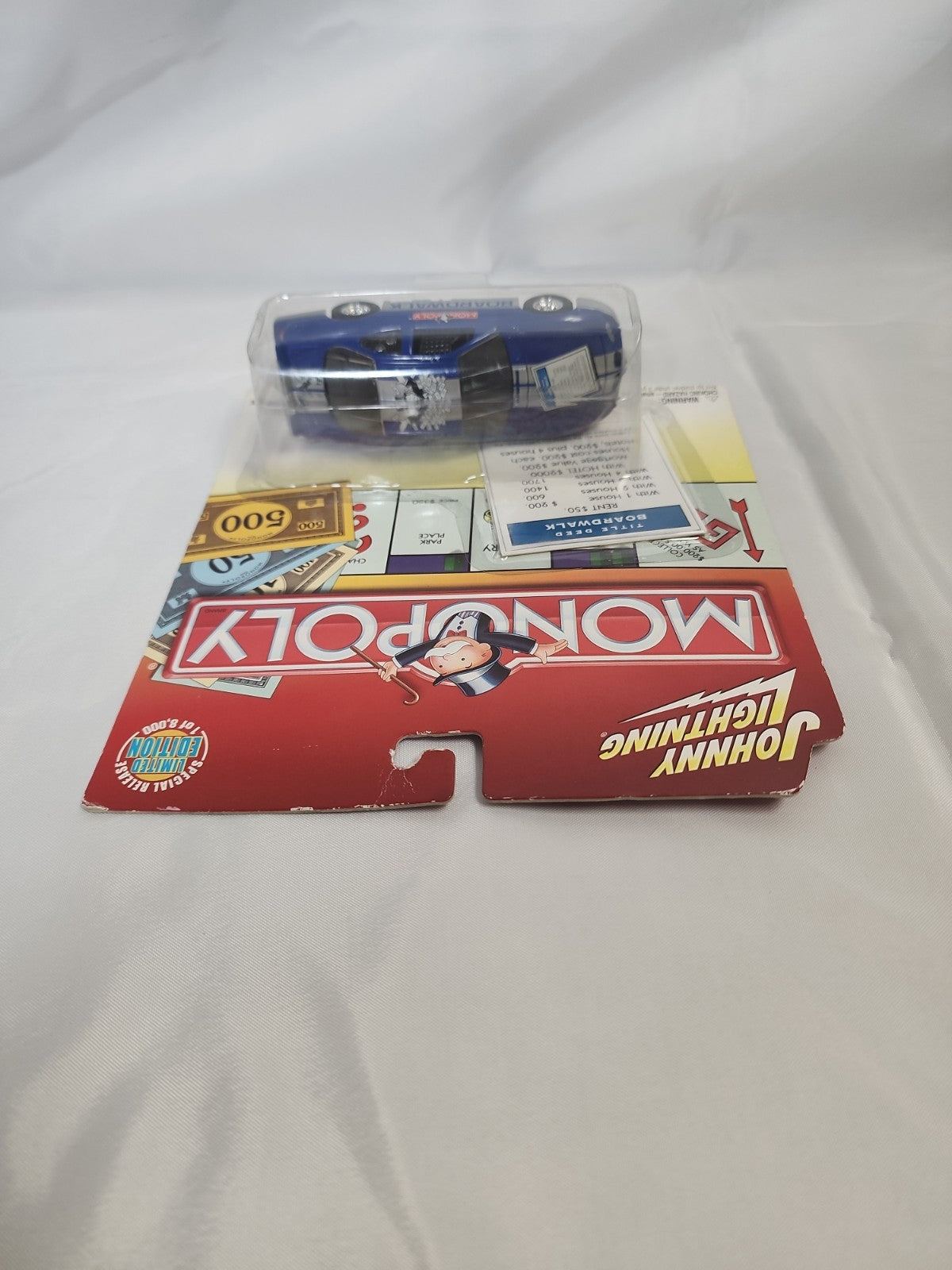 Johnny Lightning Monopoly-Boardwalk '97 Pontiac Grand Prix Stock Car-New BR-B-335
