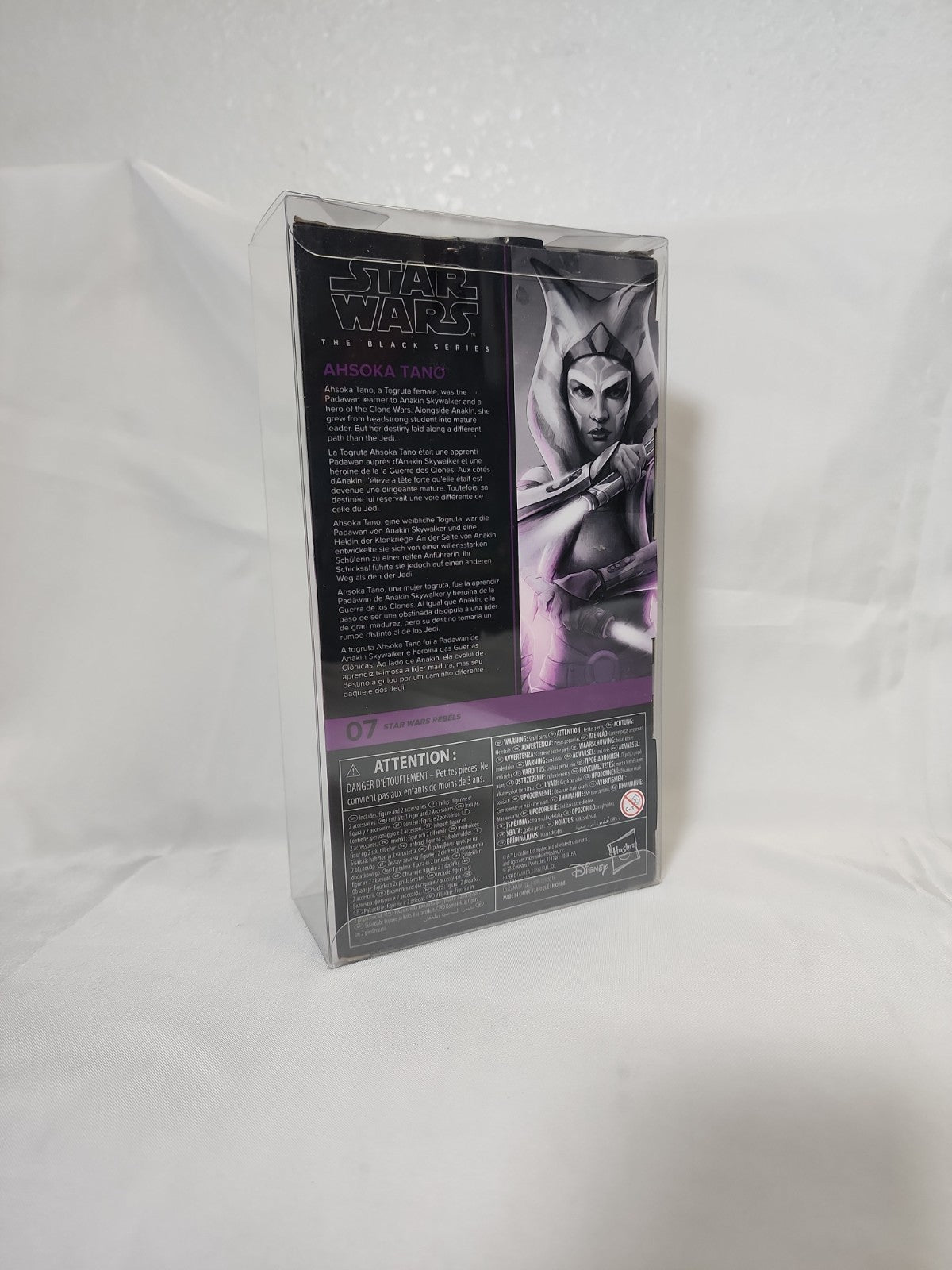 M929 STAR WARS REBELS BLACK SERIES AHSOKA TANO REBELS FIGURE #07,JJ-A-032