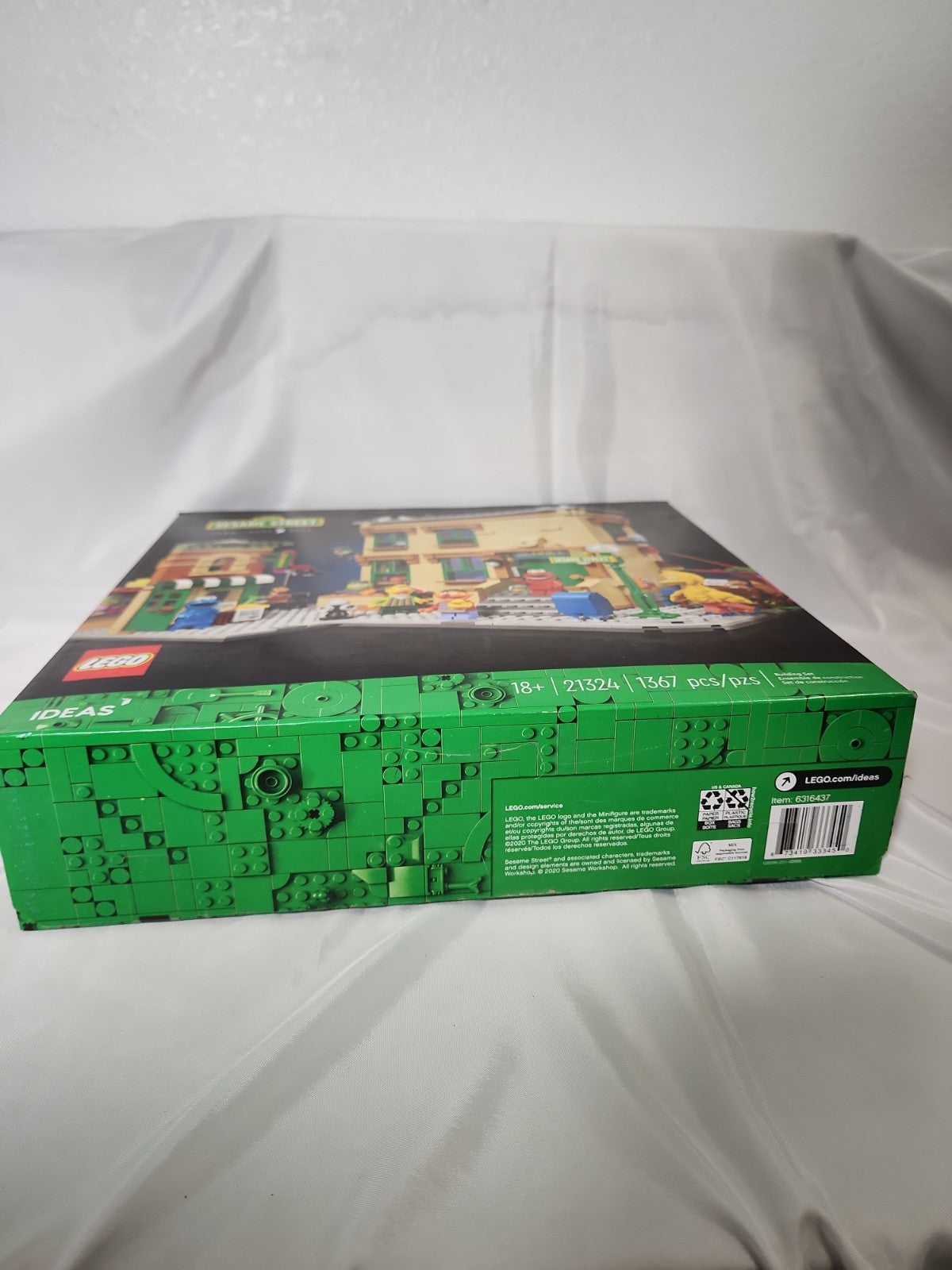 LEGO Ideas: 123 Sesame Street (21324) Retired Set 100% Authentic LEGO,JJ-B-245