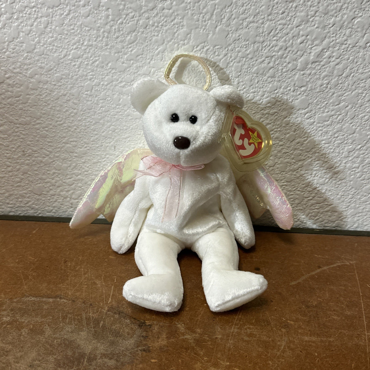 Ty Beanie Buddy Halo Angel Bear & Princess Diana Plush Toy - JJ-1-31